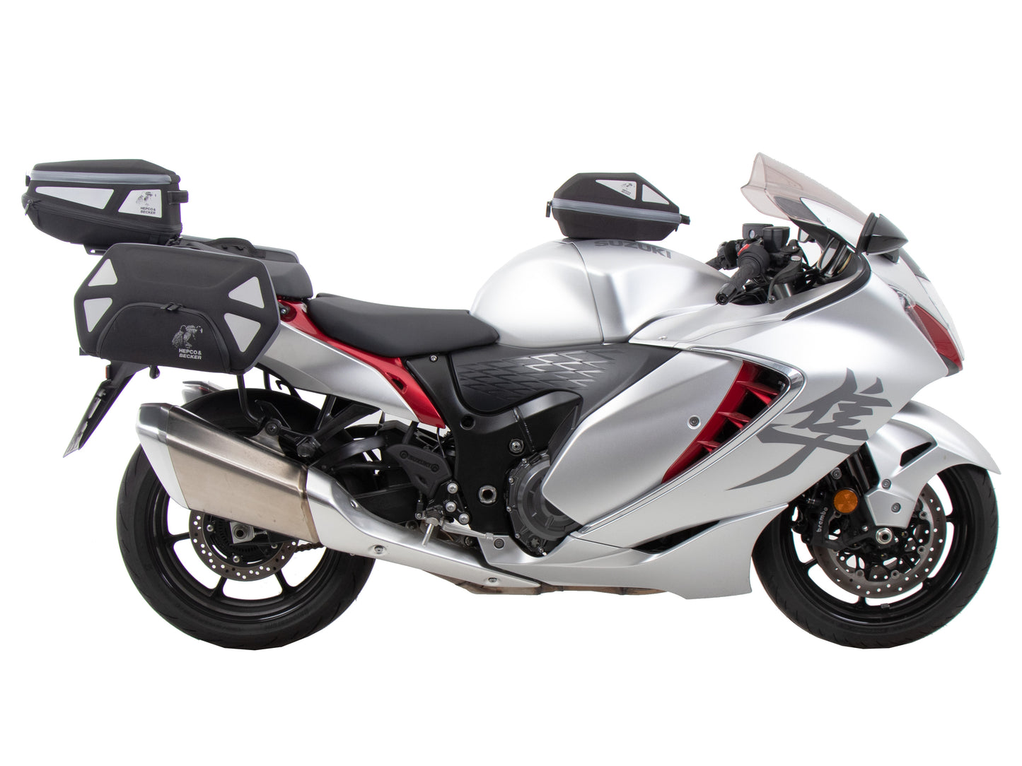 Hepco & Becker Alurack topcasecarrier black for Suzuki GSX 1300 R Hayabusa (2021-)