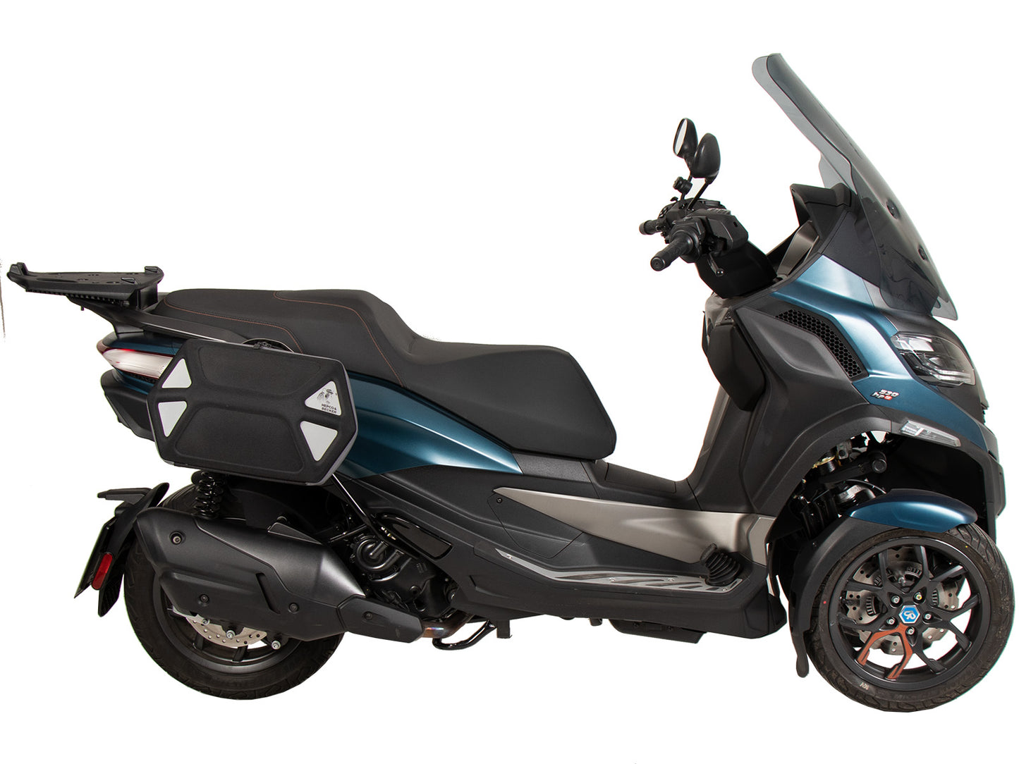 Hepco & Becker C-Bow sidecarrier black for Piaggio  MP3 Exclusive 530 (2022-)