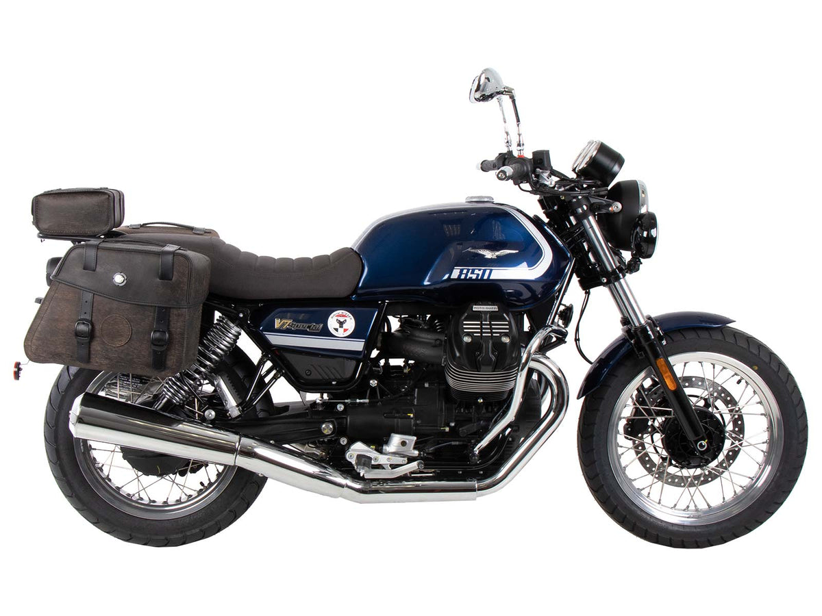 Hepco & Becker C-Bow sidecarrier chrome for Moto Guzzi V7 Special/Stone/Centenario (850 ccm) (2021-2024)
