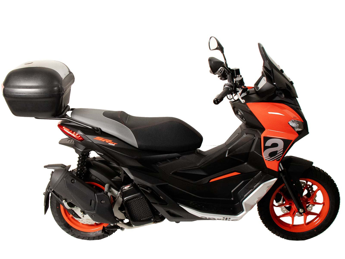Hepco & Becker Topcase - Set Journey 40 black incl. carrier for Aprilia SR GT 125/200/Sport (ab 2022)