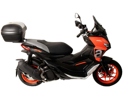 Hepco & Becker Topcase - Set Journey 40 black incl. carrier for Aprilia SR GT 125/200/Sport (ab 2022)