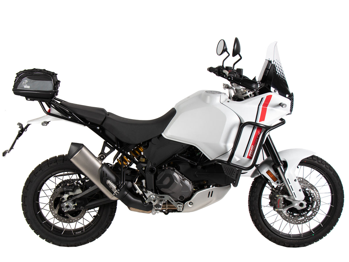 Hepco & Becker Smartrack soft luggage rear rack for Ducati DesertX (2022-)