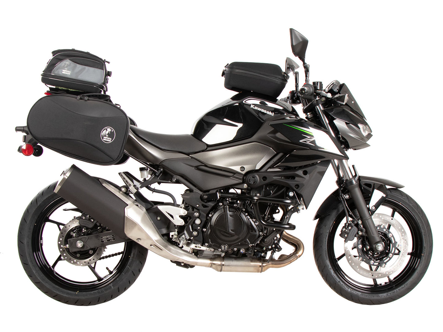 Hepco & Becker C-Bow sidecarrier black for Kawasaki Z 500 / SE (2024-)