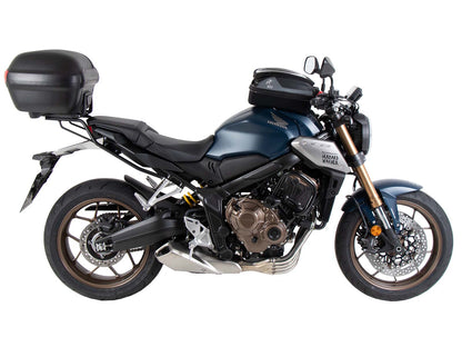 Hepco & Becker Alurack top case carrier black for Honda CB 650 R (2021-2023)