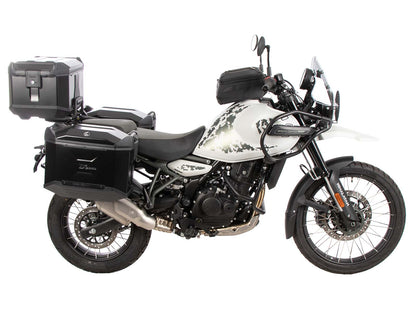 Hepco & Becker Alurack top case carrier black for combination with original rear rack for Royal Enfield Himalayan 450 (2024-)