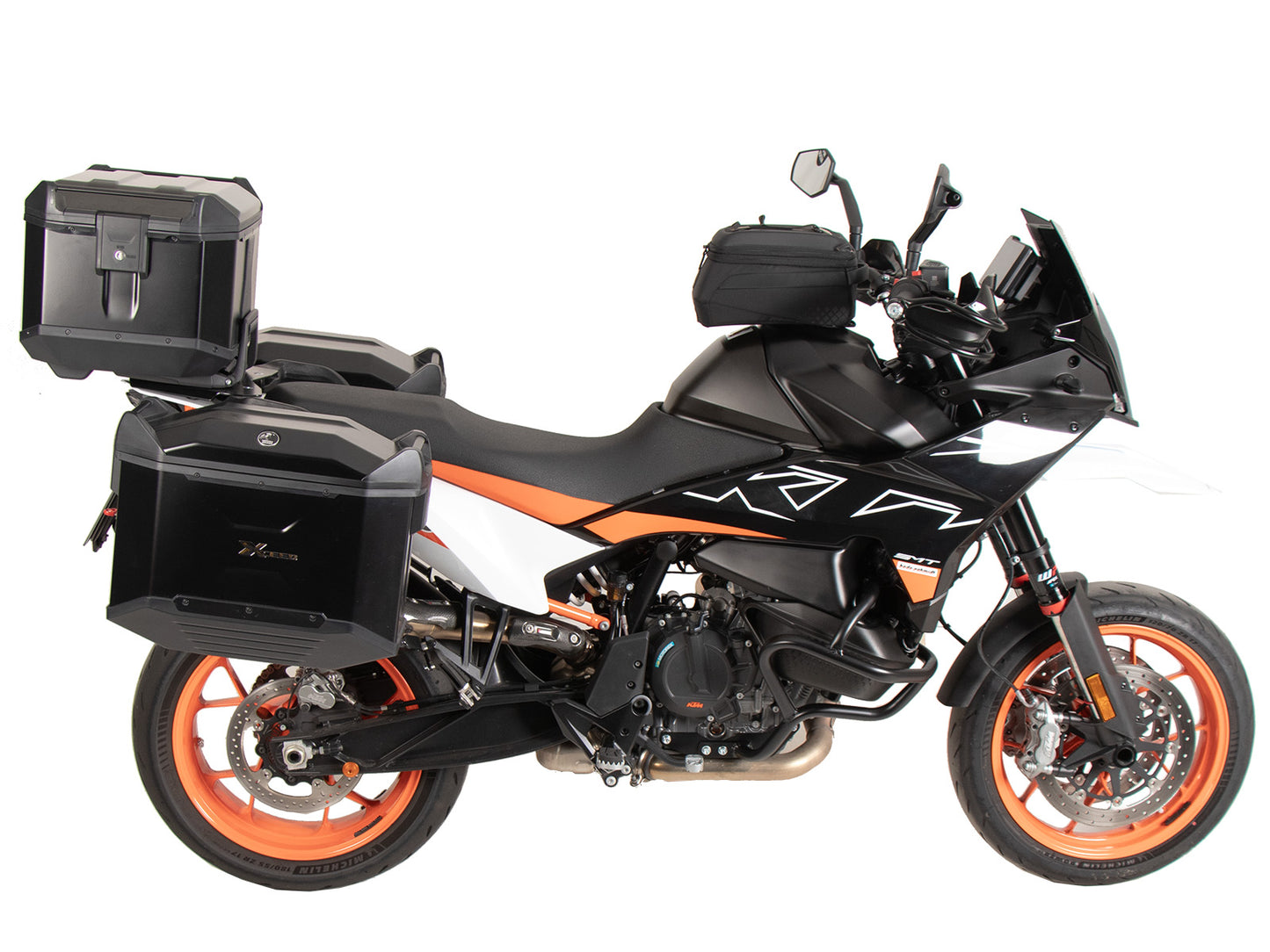 Hepco & Becker Alurack topcasecarrier black for KTM 790 Adventure R (2019-)