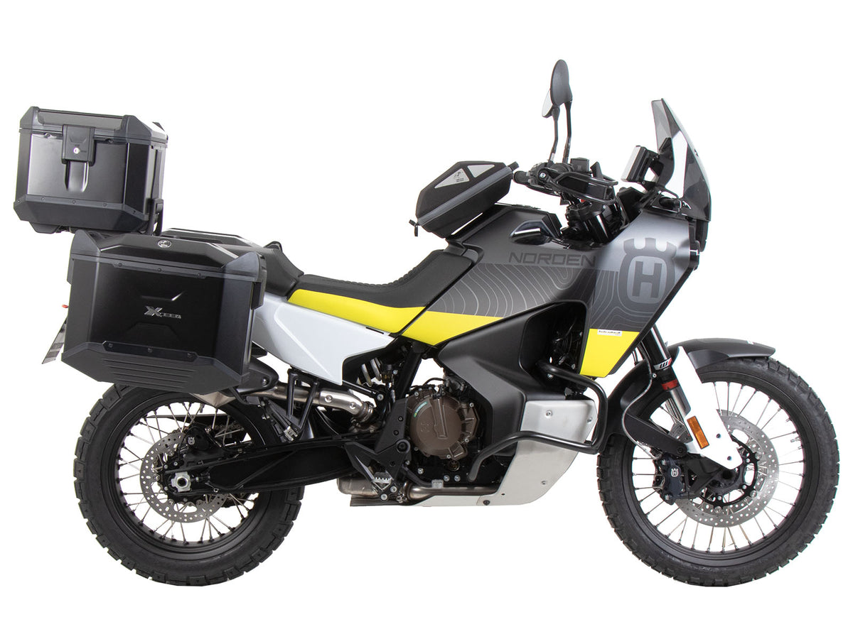 Hepco & Becker Sidecarrier permanent mounted black for Husqvarna Norden 901 / Expedition (2022-)
