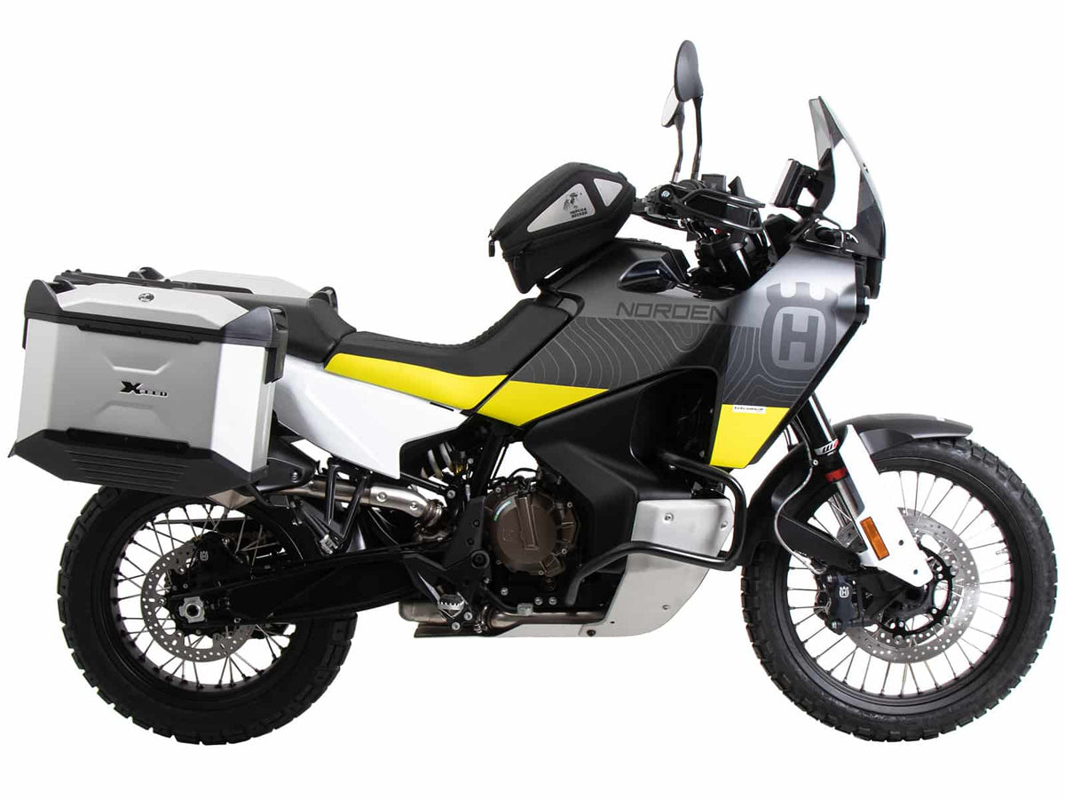 Hepco & Becker Sidecarrier permanent mounted black for Husqvarna Norden 901 / Expedition (2022-)