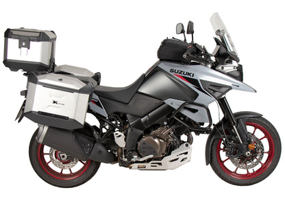 Hepco & Becker Alurack top case carrier black for combination with original rear rack for Suzuki V- Strom 1050 (2023-)