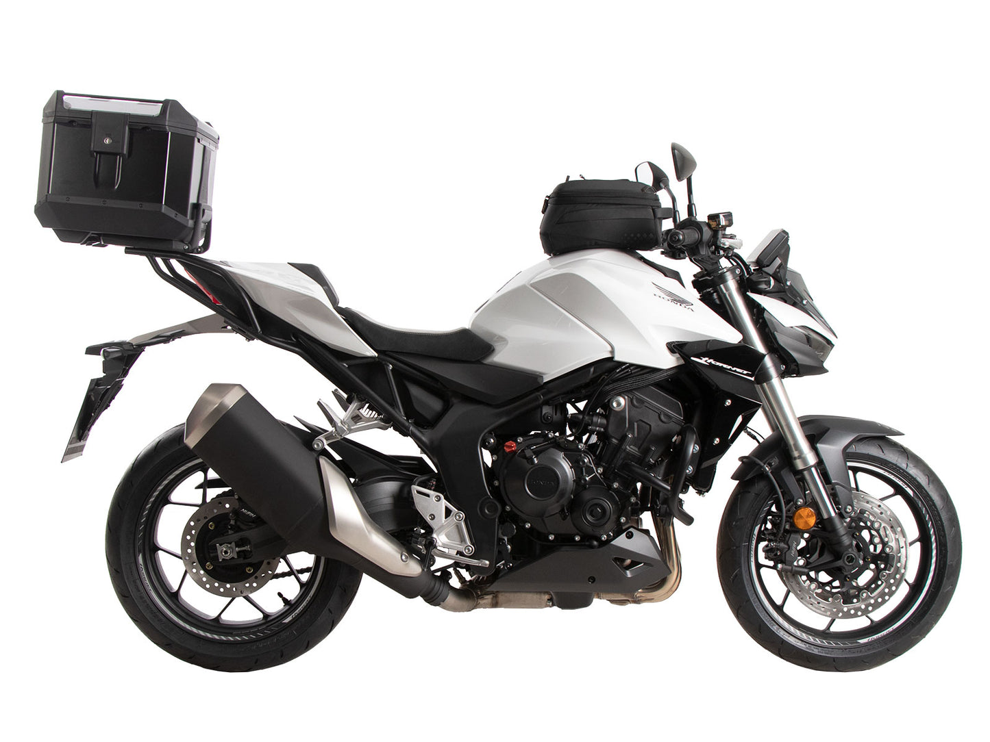 Hepco & Becker Alurack top case carrier black for Honda CB 1000 Hornet / SP (2025-)