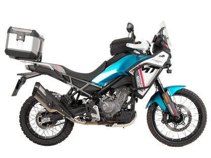 Hepco & Becker Alurack top case carrier black for combination with original rear rack for CF Moto 450 MT (2024-)