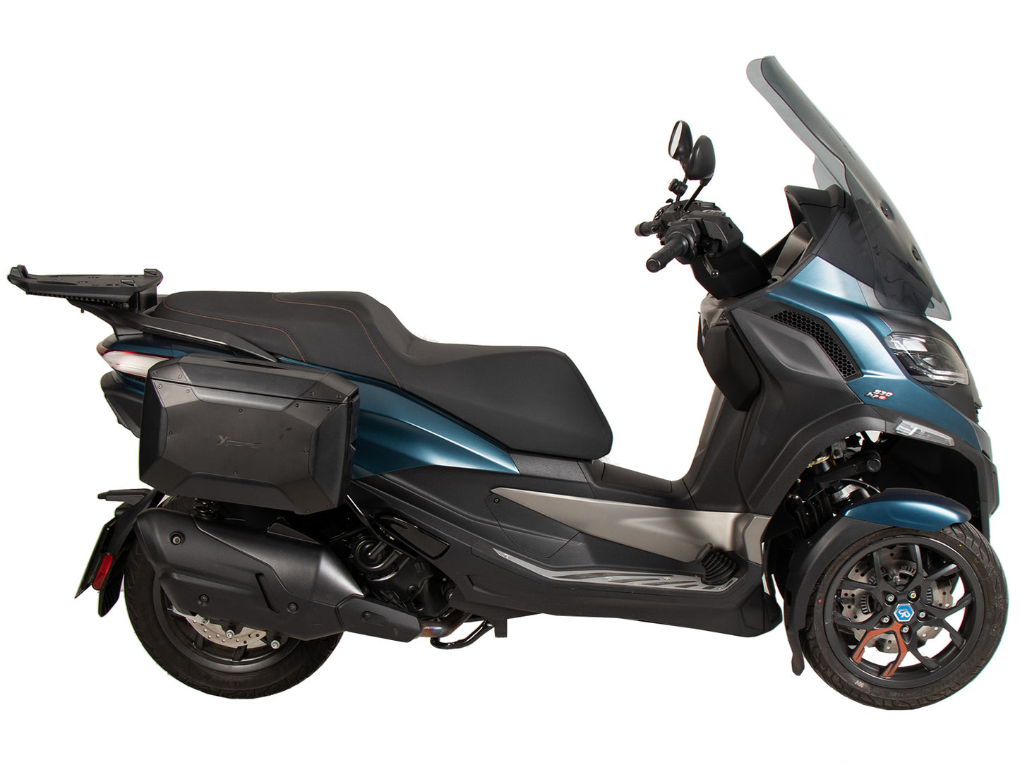 Hepco & Becker C-Bow sidecarrier black for Piaggio  MP3 Exclusive 530 (2022-)
