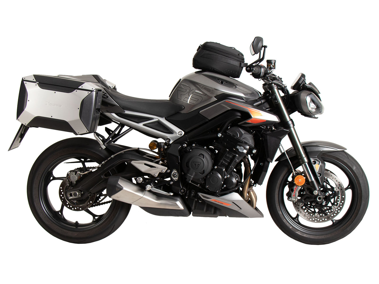 Hepco & Becker C-Bow sidecarrier black for Triumph Street Triple 765 S/R/RS/R Low/Moto2 (2017-)