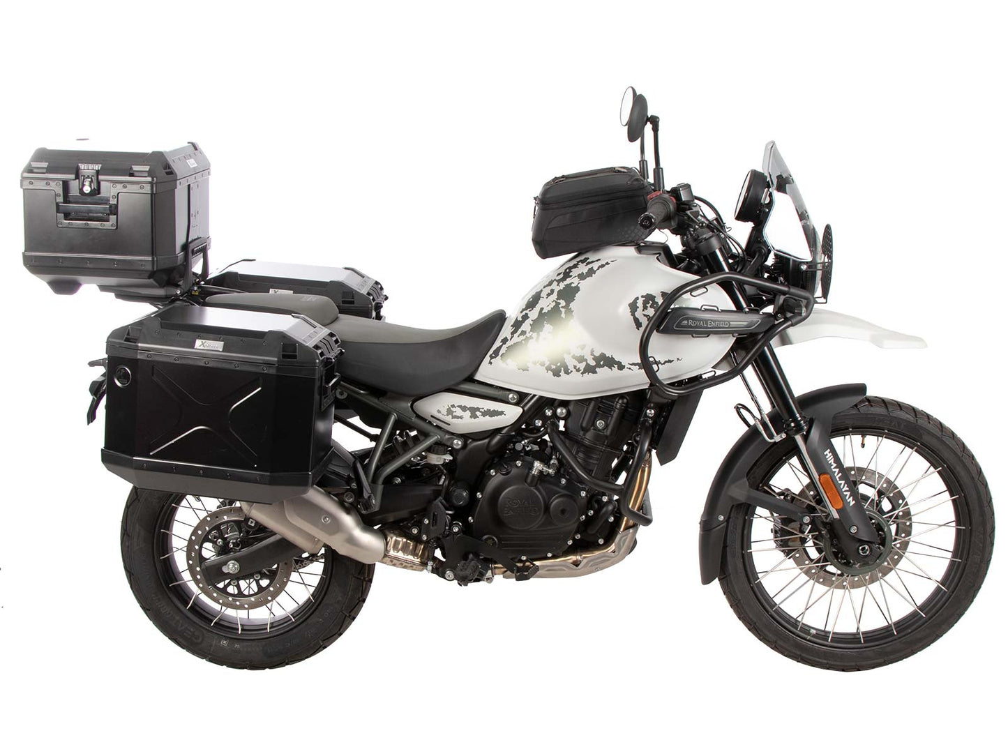 Hepco & Becker Easyrack topcasecarrier black for combination with original rear rack for Royal Enfiel Himalayan 450 (2024-)