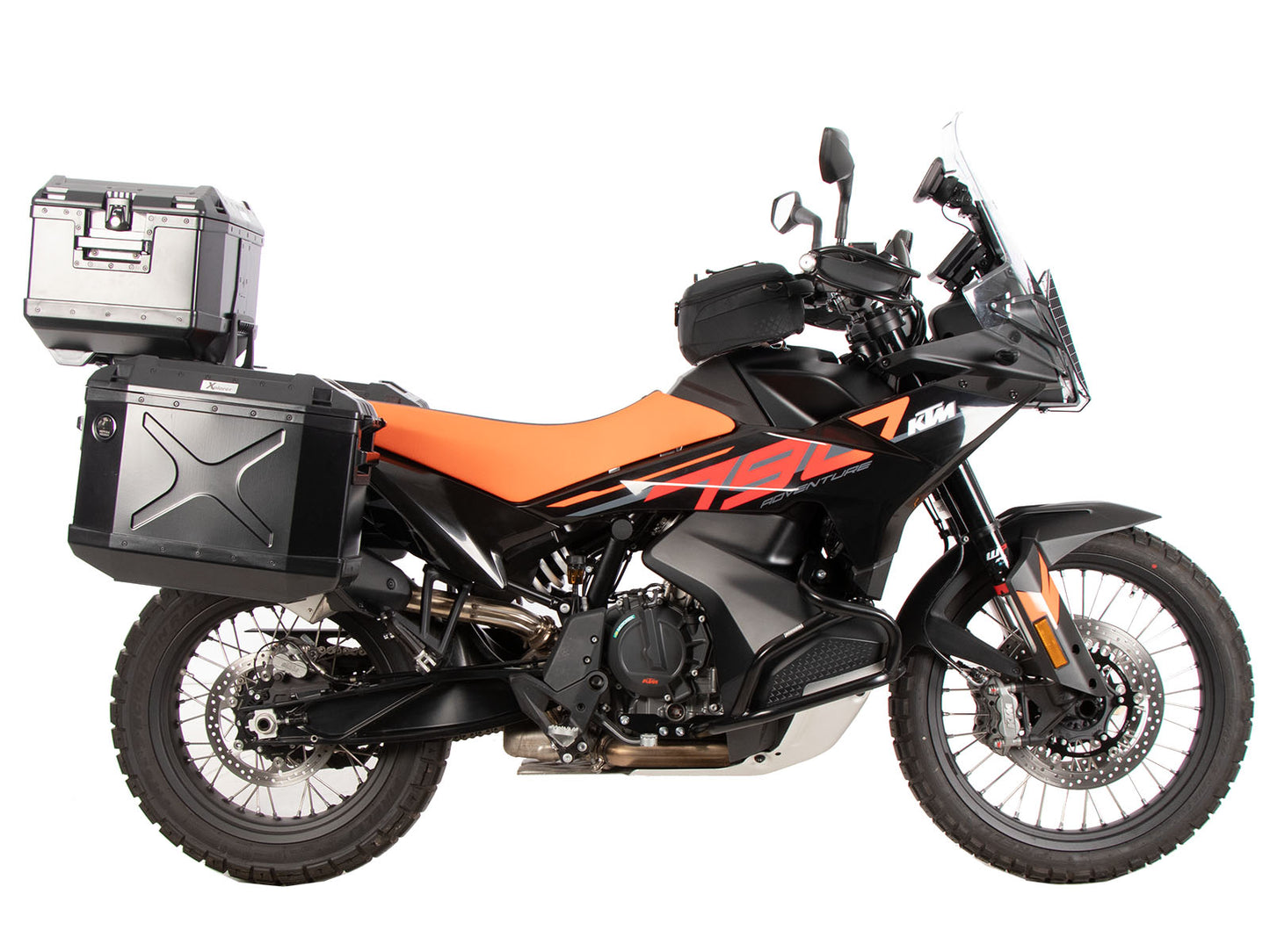 Hepco & Becker Alurack topcasecarrier black for KTM 790 Adventure (2024-)