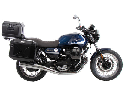Hepco & Becker Tube rear rack chrome for Moto Guzzi V7 Special/Stone/Centenario (850 ccm) (2021-2024)