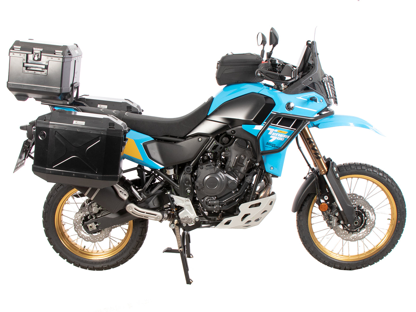 Hepco & Becker Alurack topcasecarrier for Yamaha Ténéré 700 Rally (2025-), black