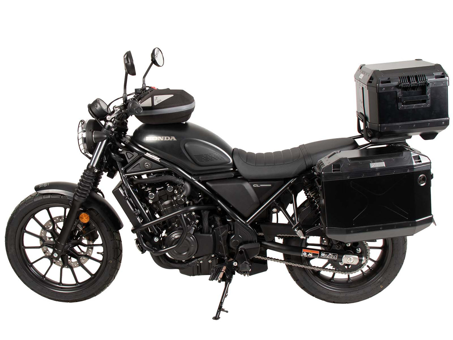 Hepco & Becker Alurack top case carrier black for Honda CL 500 (2023-)