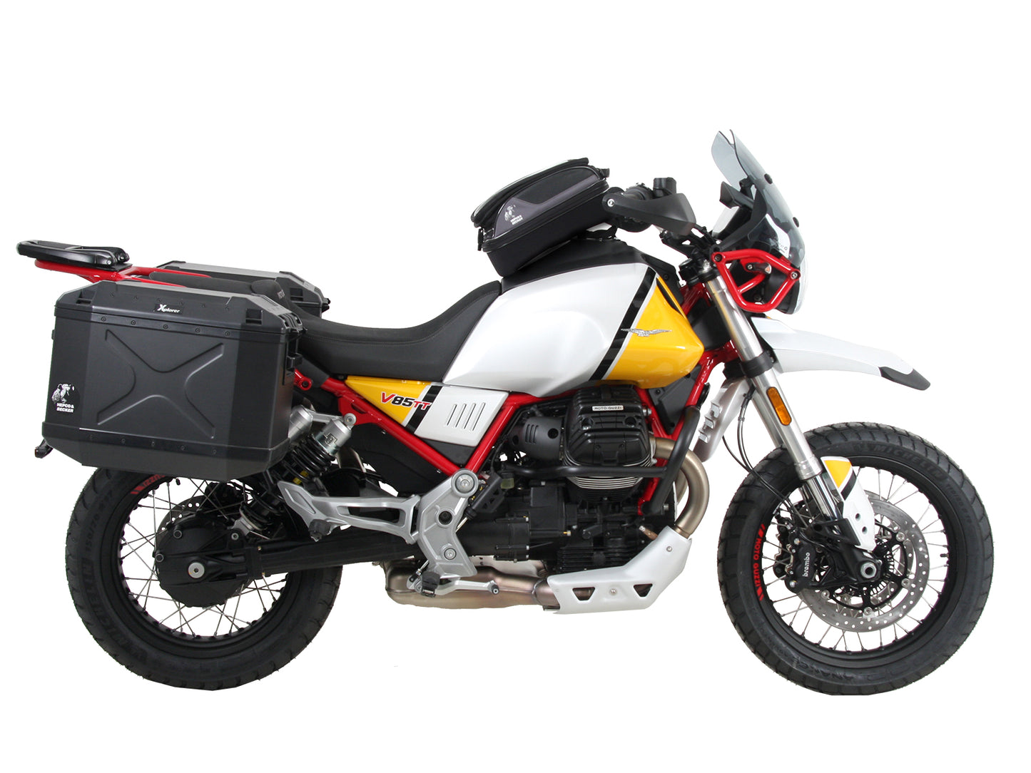 Hepco & Becker Tankring BASIC incl. fastener for tankbag for Moto Guzzi V 85 TT (2019-2023)