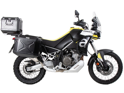 Hepco & Becker Alurack top case carrier black for Aprilia Tuareg 660 (2022-2024)