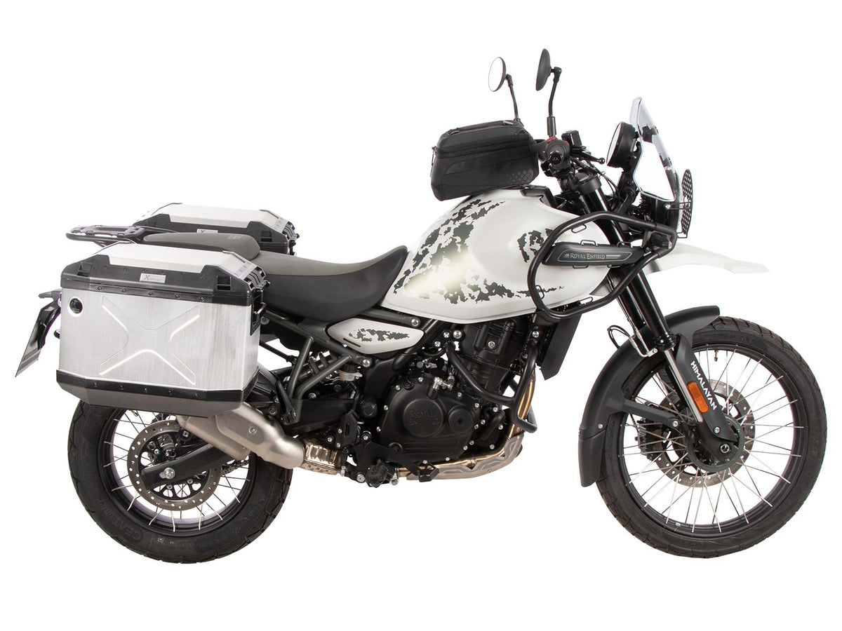 Hepco & Becker Sidecarrier permanent mounted black for Royal Enfield Himalayan 450 (2024-)