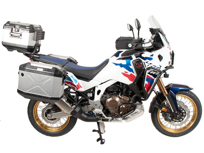 Hepco & Becker Alurack top case carrier black for combination with original rear rack for Honda CRF 1100L Africa Twin Adventure Sports (2024-)