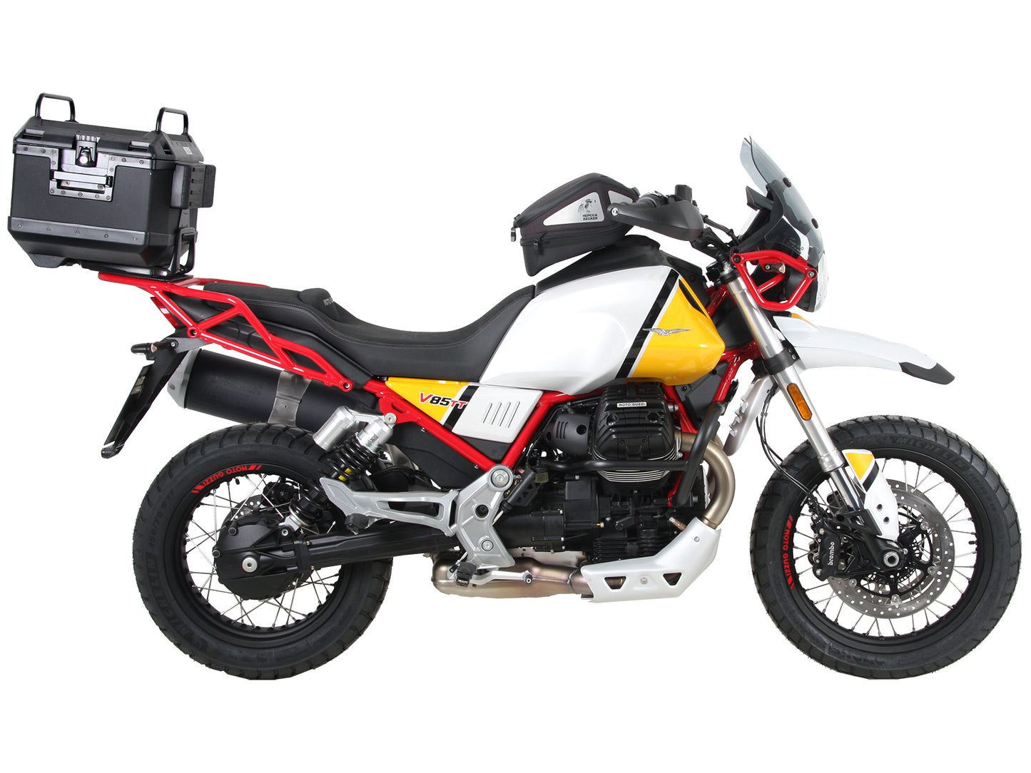 Hepco & Becker Tankring BASIC incl. fastener for tankbag for Moto Guzzi V 85 TT (2019-2023)