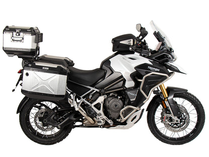 Hepco & Becker Sidecarrier permanent mounted black for Triumph Tiger 1200 Rally Pro / GT Pro / GT (2022-)