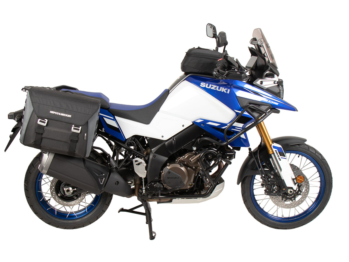 Hepco & Becker Sidecarrier permanent mounted black for Suzuki V-Strom 1050 DE (2023-)