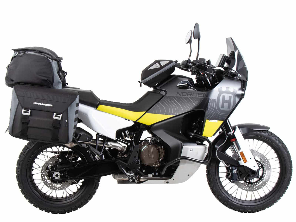 Hepco & Becker Sidecarrier permanent mounted black for Husqvarna Norden 901 / Expedition (2022-)