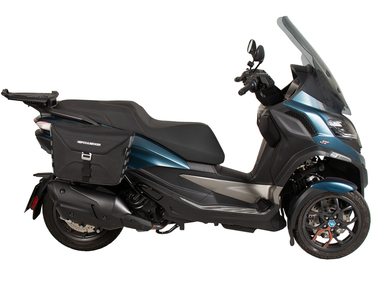 Hepco & Becker C-Bow sidecarrier black for Piaggio  MP3 Exclusive 530 (2022-)