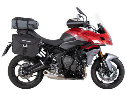 Hepco & Becker Alurack top case carrier black for combination with original rear rack for Triumph Tiger Sport 660 (2022-)