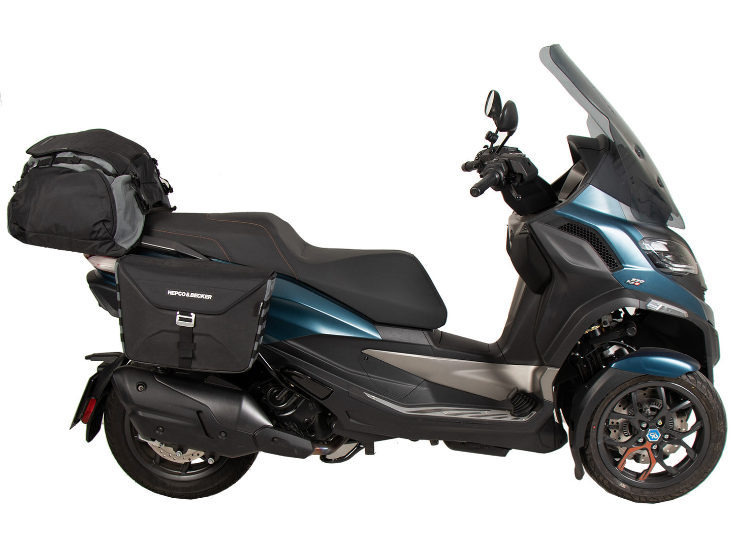 Hepco & Becker C-Bow sidecarrier black for Piaggio  MP3 Exclusive 530 (2022-)