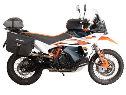 Hepco & Becker Rear enlargement for original rear rack black for KTM 890 Adventure / R / Rally (2023-)