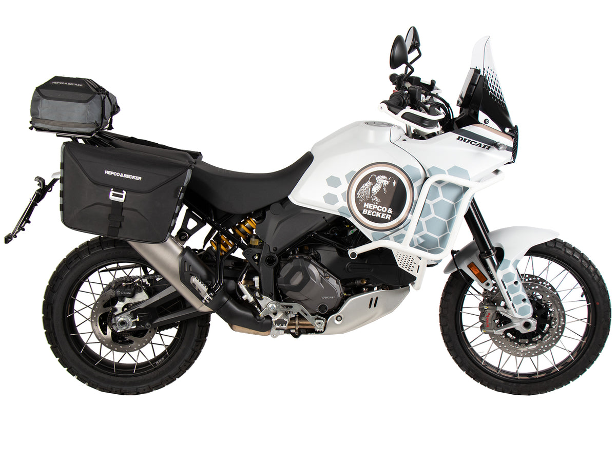 Hepco & Becker Modelspecific rear enlargement black for Ducati DesertX (2022-)