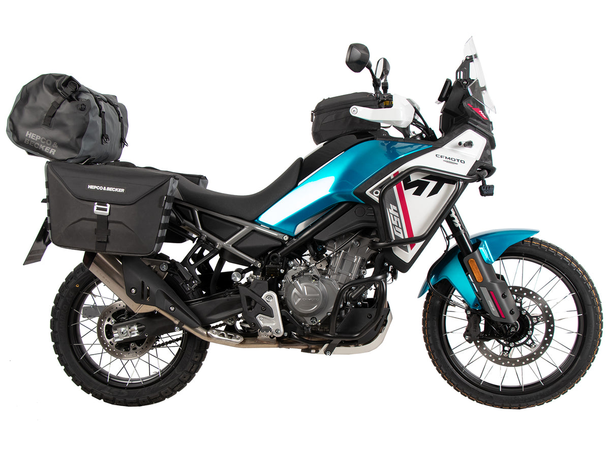 Hepco & Becker Rear enlargement for original rear rack black for CF Moto 450 MT (2024-)
