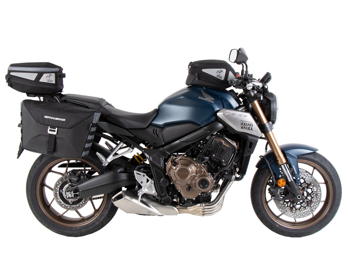 Hepco & Becker Smartrack soft luggage rear rack for Honda CB 650 R (2021-2023)