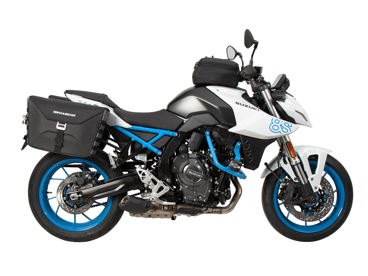 Hepco & Becker C-Bow sidecarrier black for Suzuki GSX-8S (2023-)