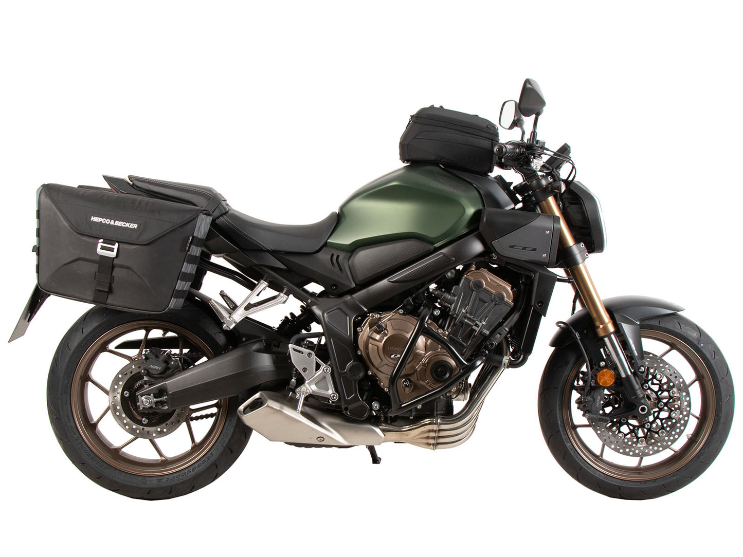 Hepco & Becker C-Bow sidecarrier black for Honda CB 650 R / E-Clutch (2024-)