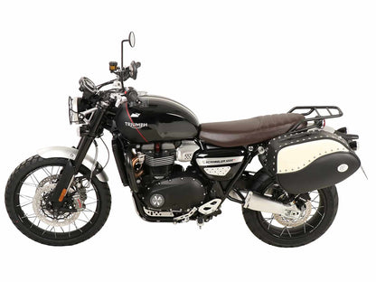 Hepco & Becker C-Bow sidecarrier only left side black for Triumph Scrambler 1200 XC (2019-2023)