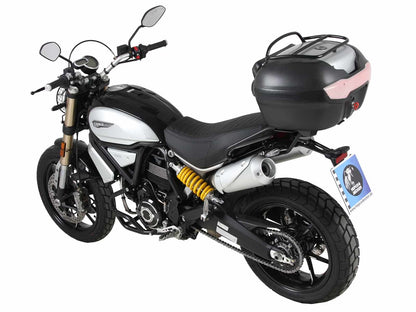 Hepco & Becker Alurack top case carrier black for Ducati Scrambler1100/Special/Sport (2018-2020)