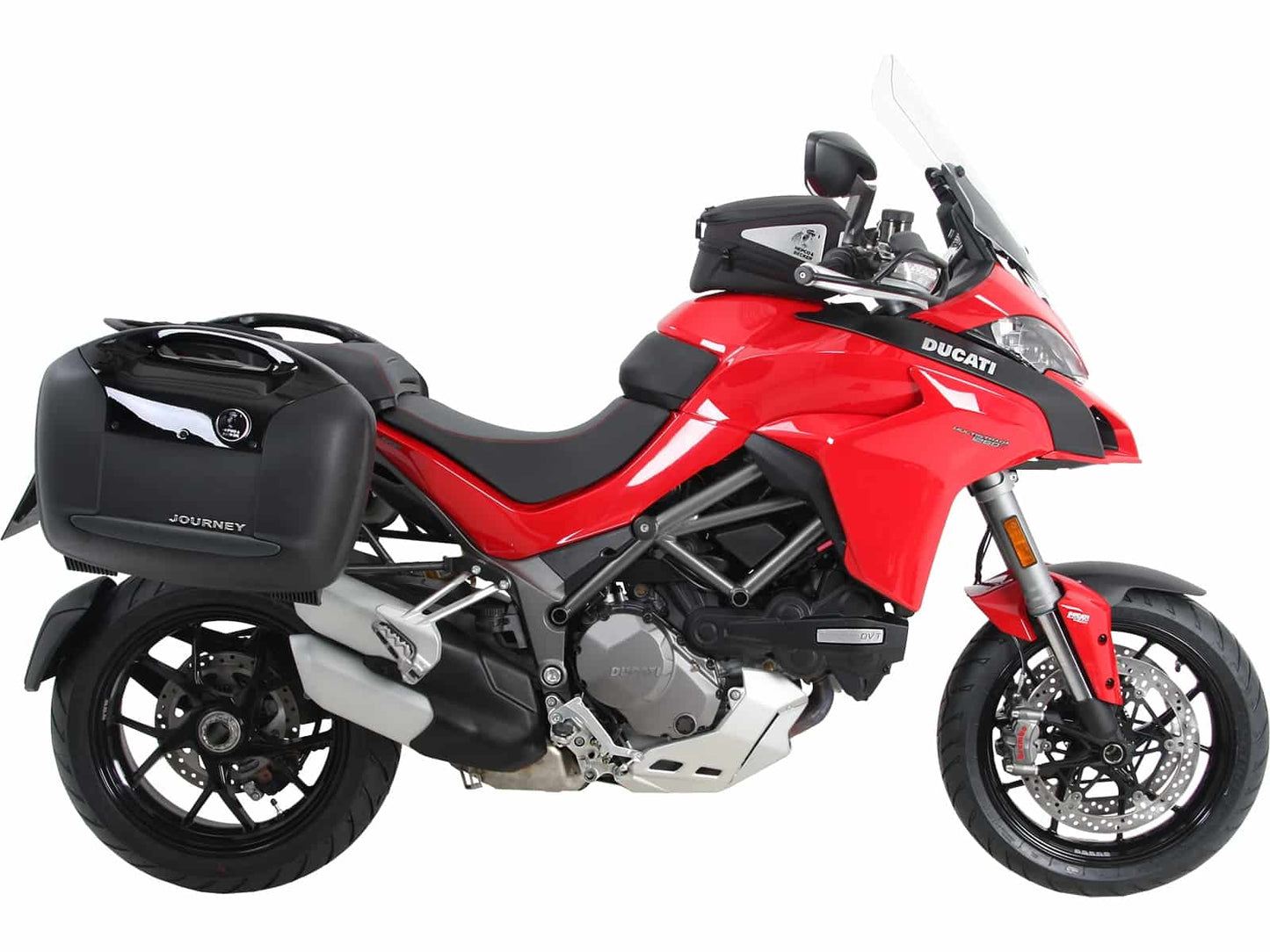Hepco & Becker Sidecarrier permanent mounted black for Ducati Multistrada 1260 / S (2018-2020)