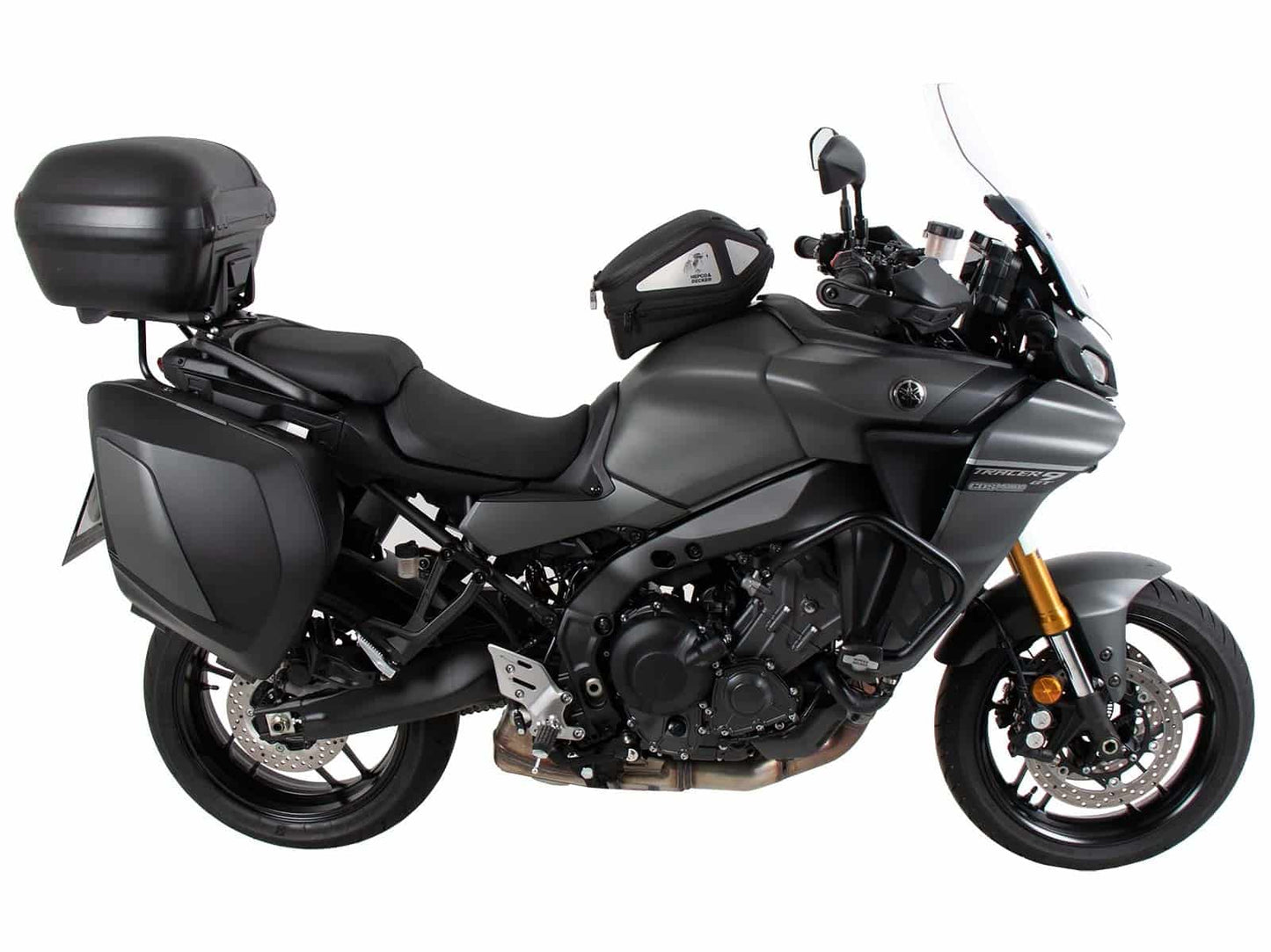 Hepco & Becker Alurack topcasecarrier black for Yamaha Tracer 9 / GT (2021-2024)