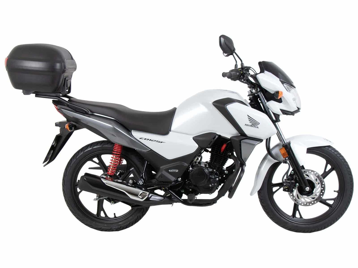 Hepco & Becker Alurack top case carrier black for Honda CB 125 F (2025-), (model year 2026)