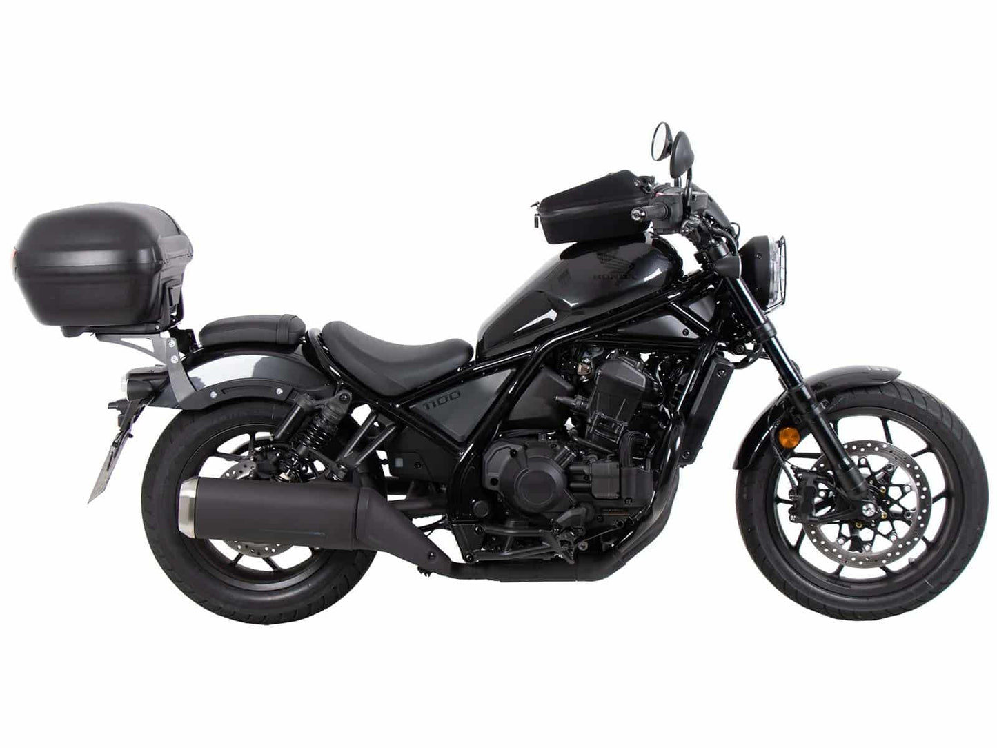 Hepco & Becker Alurack top case carrier black for Honda CMX 1100 Rebel / DCT (2021-2024)