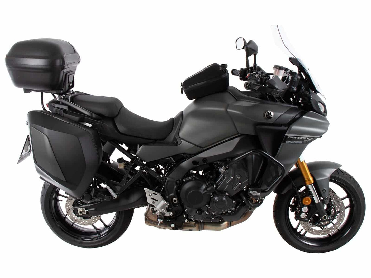 Hepco & Becker Alurack topcasecarrier black for Yamaha Tracer 9 / GT (2021-2024)