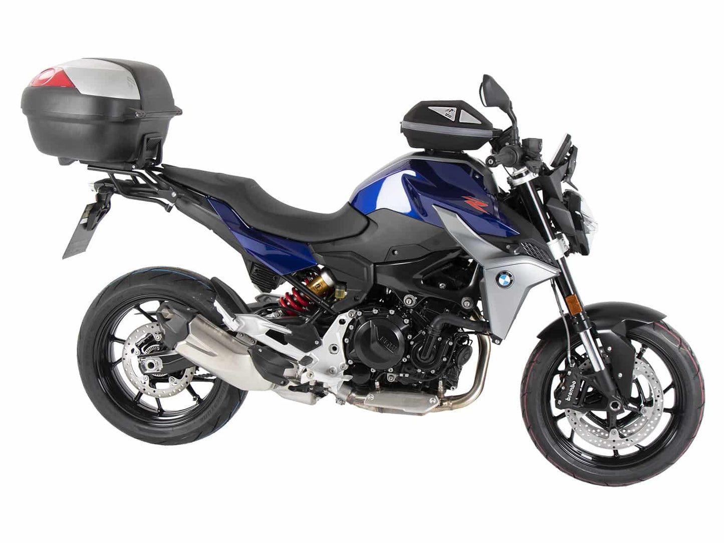 Hepco & Becker Alurack top case carrier black for combination with original rear rack for BMW F 900 R (2025-)