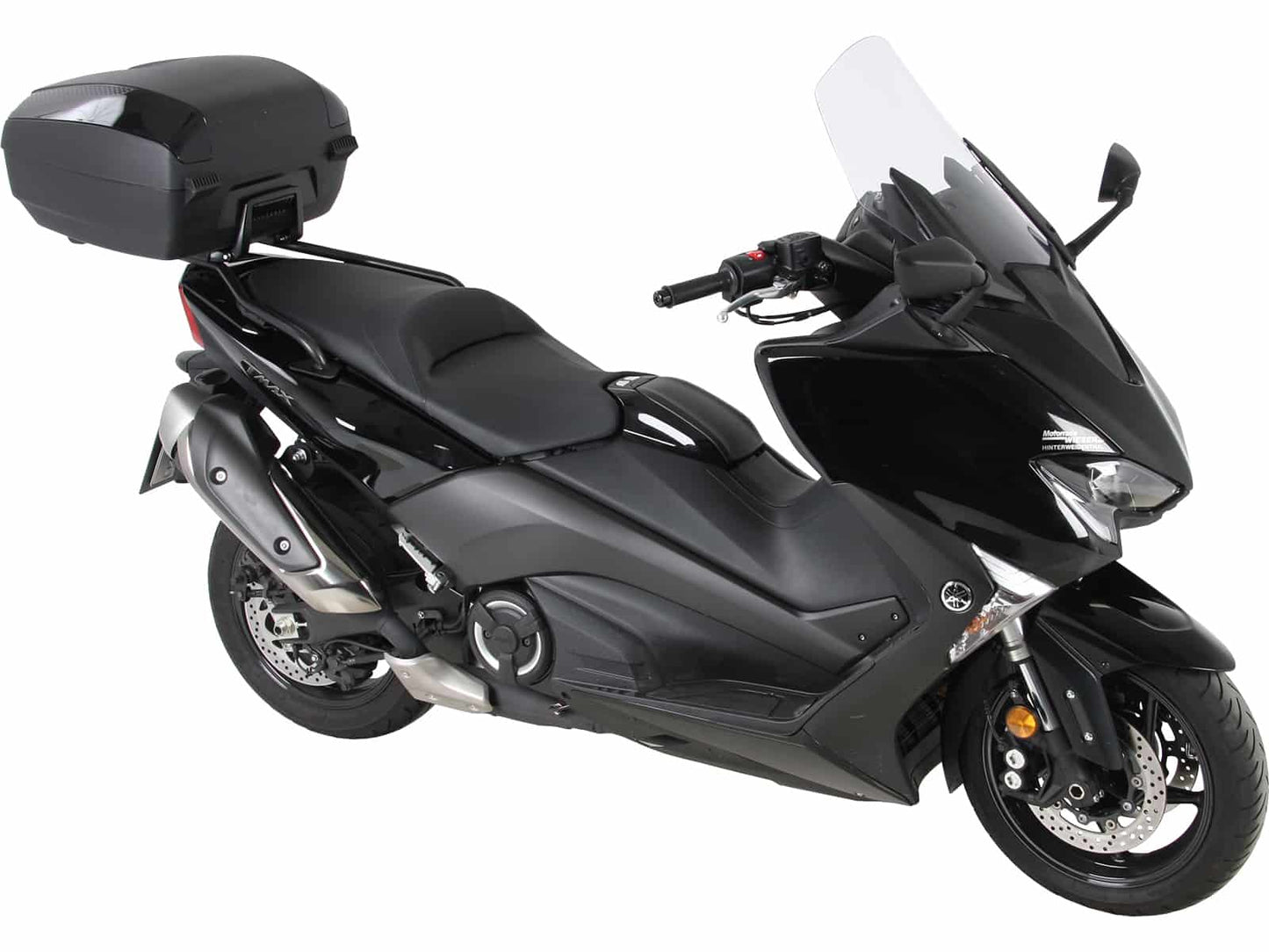 Hepco & Becker Alurack topcasecarrier black for Yamaha TMAX 530 / SX / DX (2018-2019)