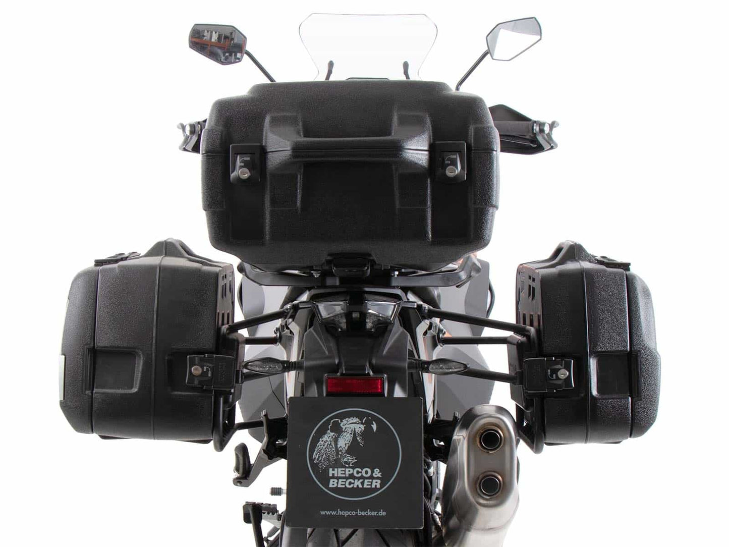 Hepco & Becker Easyrack topcasecarrier black for combination with original rear rack for KTM 1290 Super Adventure S/R (2021-2024)