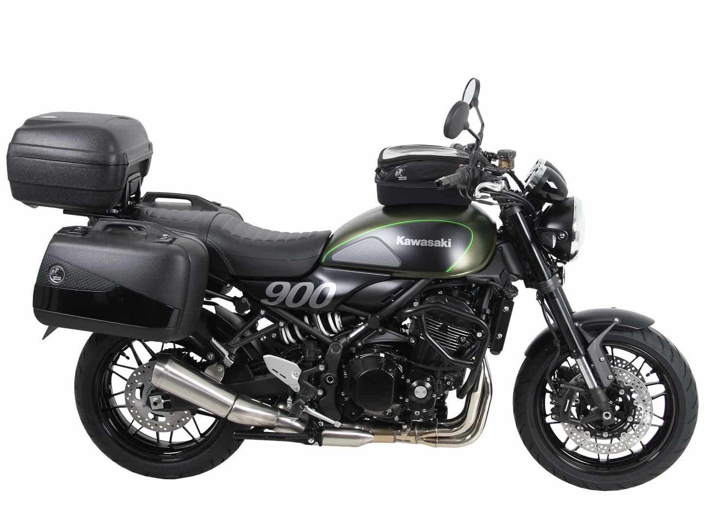 Hepco & Becker Easyrack topcasecarrier black for Kawasaki Z 900 RS/Cafe (2018-2025) / Z 900 RS SE (2022-2025)